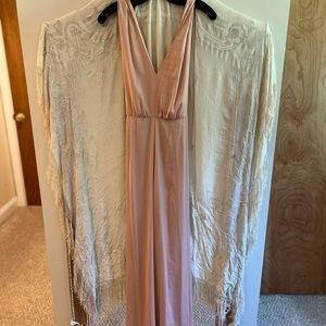 Never worn, tags on, BCBGMaxAzria Blush Jump Suit!